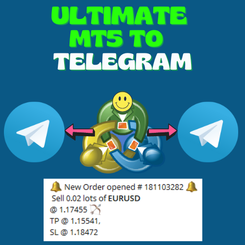 Ultimate MT5 to Telegram (500 × 500 px)